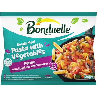 Bonduelle | Penne cu vinete si rosii, cu sos rosu 550g