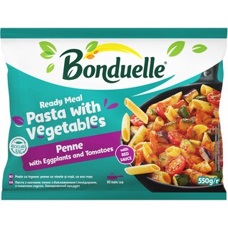 Bonduelle | Penne cu vinete si rosii, cu sos rosu 550g