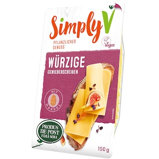 Simply V | Felii branza din migdale 150g