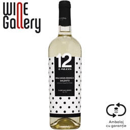 12 E MEZZO | Vin alb sec Malvasia Bianca del Salento 0.75L