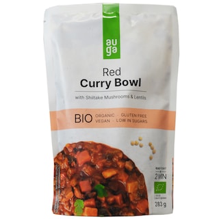 Curry rosu bio cu ciuperci Shiitake si linte 283g