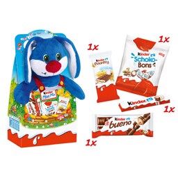Kinder | Ciocolata Maxi Mix cu jucarie de plus, diverse modele 133g