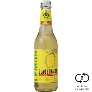 Clausthaler | Bere fara alcool cu suc de lamaie 0.33L