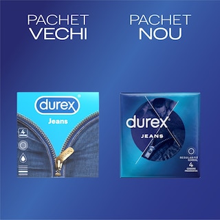 Durex | Prezervative Jeans 4 bucati
