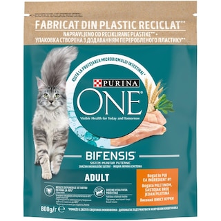 Purina One | Hrana uscata cu pui pentru pisici adulte 800g