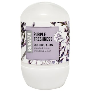 Biobaza | Deodorant pentru femei pe baza de piatra de alaun Purple Freshness 50ml