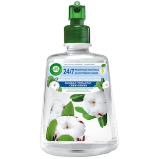 Air Wick | Naturmatic | Rezerva odorizant de camera fara aerosoli, bumbac proaspat