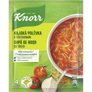 Knorr | Supa instant de rosii cu taietei 67g