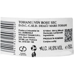 Tohani | Premium | Vin rosu 750ml