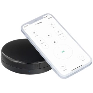 Tellur | Telecomanda WiFI IR, senzor temperatura si umiditate, USB C, Negru