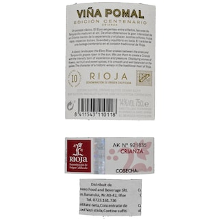 Vina Pomal | Vin rosu tempranillo 0.75l