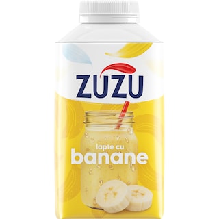 Zuzu | Lapte cu banane 1.5% grasime 450ml