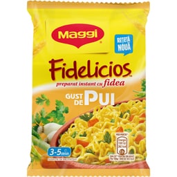 Maggi | Fidelicios | Preparat instant cu fidea si gust de pui 59.2g