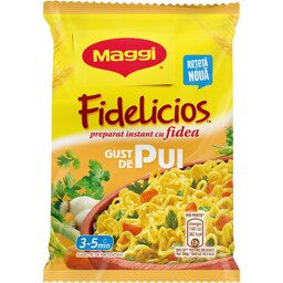 Maggi | Fidelicios | Preparat instant cu fidea si gust de pui 59.2g