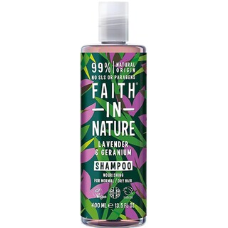 Faith in nature | Sampon natural nutritiv cu lavanda si muscata 400ml