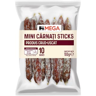 MEGA | Carnati mini sticks 100g