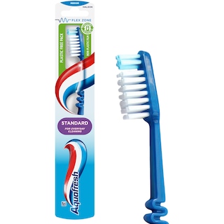 Aquafresh | Periuta de dinti Medium Flex Zone, diverse culori