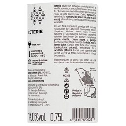 Castel Mimi | Vin rosu Isterie 0.75l