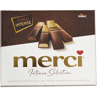 Merci | Specialitati de ciocolata amaruie asortata 250g