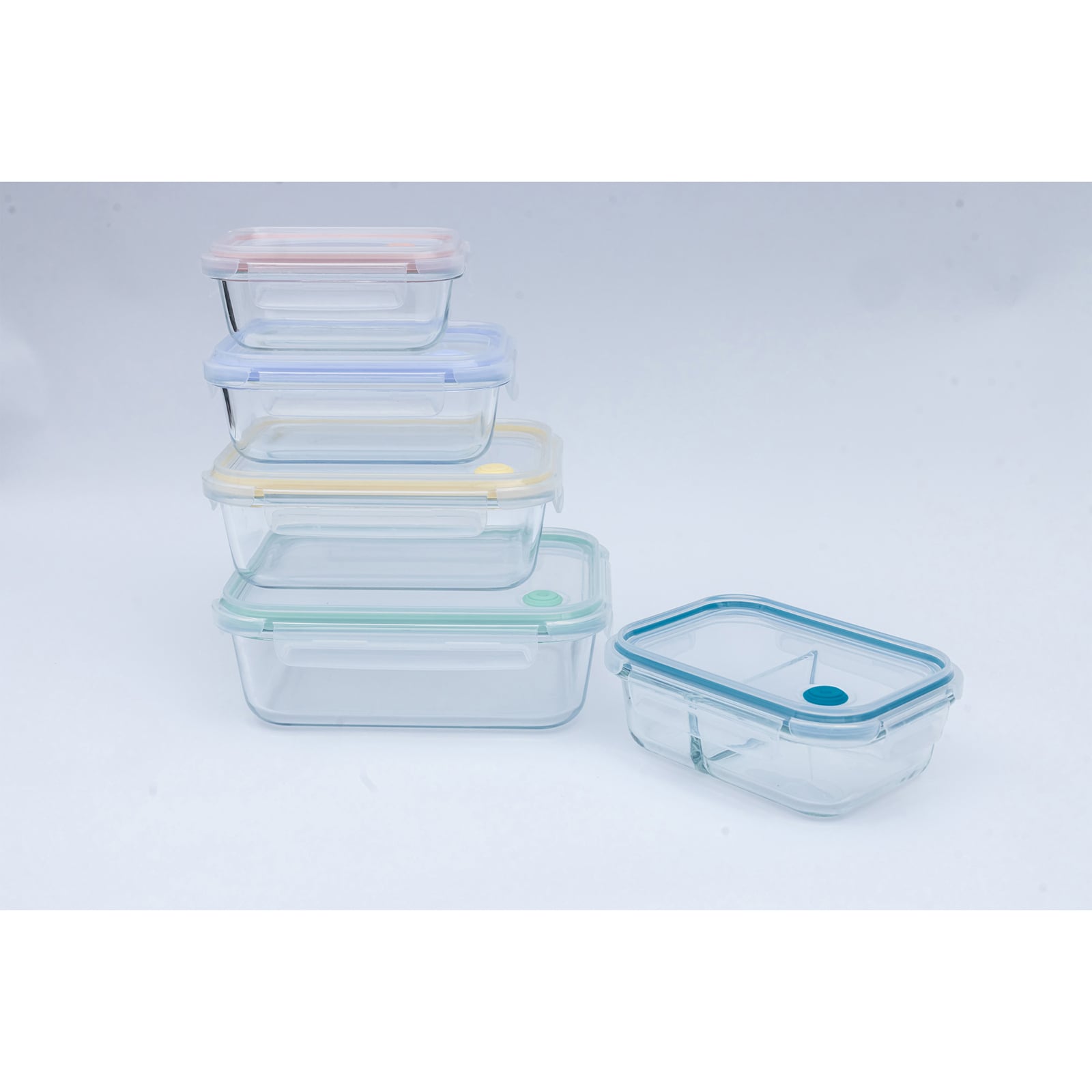 C.O.M.B.O. Extension クリア 24mm1個 30mm1個 Neoflam | Caserola din sticla borosilicata, 1000ml | Mega-image