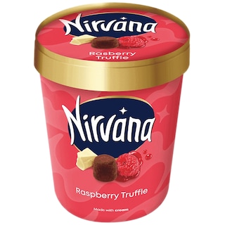 Nirvana | Inghetata Raspberry Truffle 420ml