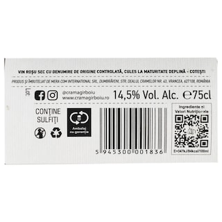 Livia | Vin rosu sec Feteasca Neagra 0.75L