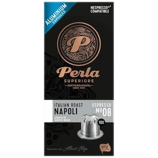 Perla | Superiore | Cafea espresso 08 Napoli, 10 capsule