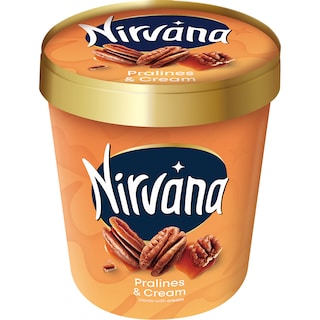 Nirvana | Inghetata Pralines & Cream 549g
