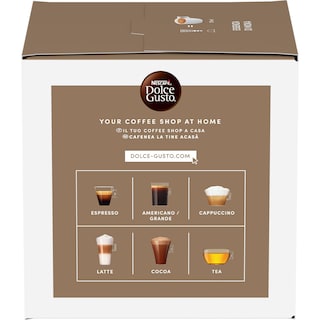 Nescafe | Dolce Gusto | Cafea Essenza di Moka, 16 capsule