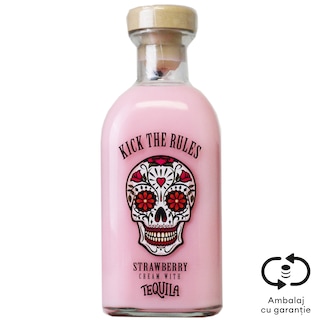 Kick The Rules | Lichior cremos cu aroma de capsuni si tequila 0.7L