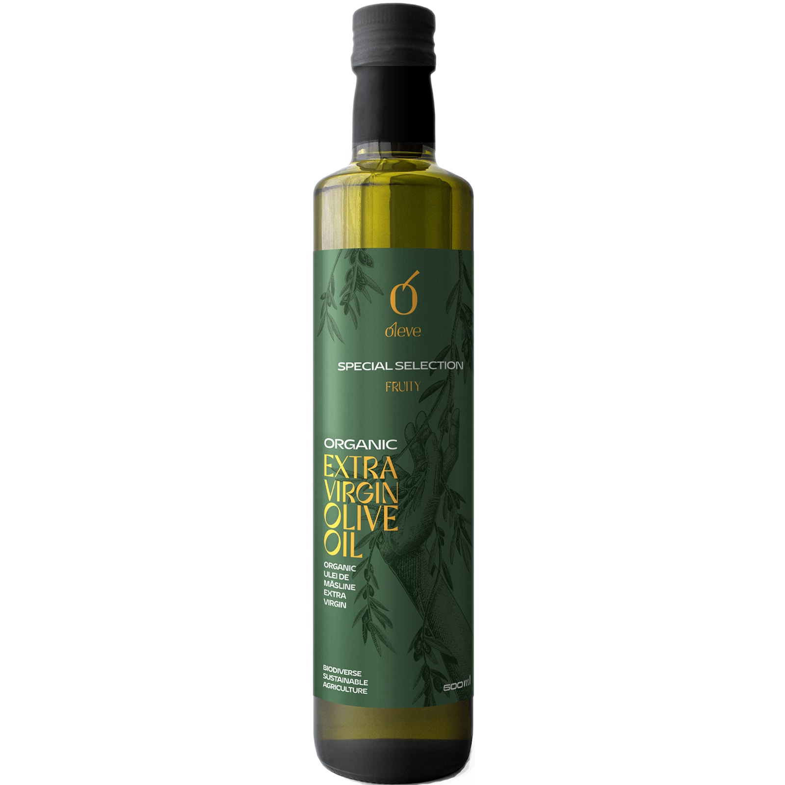 Ol'eve | Ulei de masline extravirgin organic 500ml | Mega-image