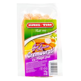 Cris-Tim | Cremwursti cu piept de pui 250g