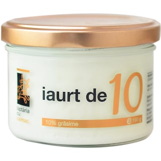 Laptaria cu caimac | Iaurt 10% grasime 190g