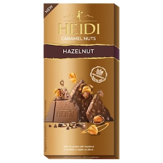 Heidi | Caramel Nuts | Ciocolata cu lapte cu alune 80g