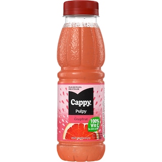 Cappy Pulpy | Bautura racoritoare grepfrut 330ml