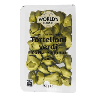 World's Market | Tortelloni cu ricotta si spanac 250g