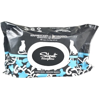 Silpet | Servetele umede parfumate, White Musk, 40 buc.