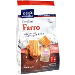 Biscuiti bio Novellini fara lactoza 250g