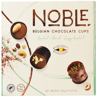 Noble | Bomboane de ciocolata cu alune si migdale 120g