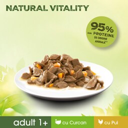 Perfect Fit | Natural Vitality | Hrana umeda pentru pisici cu pui si curcan 6x50g