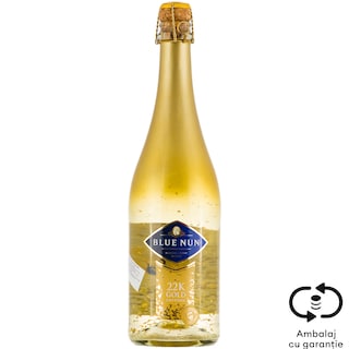 Blue Nun | Bautura spumoasa aromatizata 24K Gold Edition 0.75L
