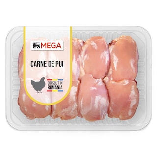 MEGA | Pulpe superioare de pui dezosate fara piele