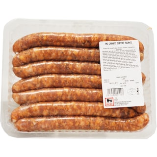 Mega Grill | Carnati proaspteti subtiri picanti
