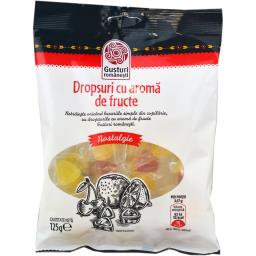 Dropsuri cu aroma de fructe 125g