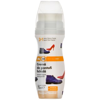 365 | Crema lichida pentru pantofi neutru 75ml