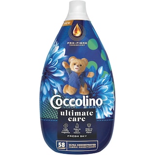 Coccolino | Balsam de rufe Fresh Sky, 58 spalari 870ml