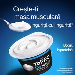 YoPRO | Iaurt natur cu 0.5% grasime 160g