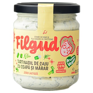 Filgud | Tartinabil de caju cu ceapa si marar 200g