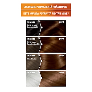 Garnier | Color Naturals | Vopsea pentru par 4.3 Saten Auriu Natural