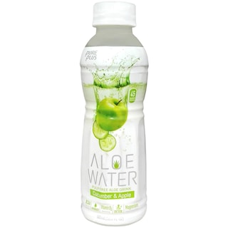 Pure Plus | Bautura racoritoare necarbogtazoasa cu aroma de castravete si mar 500ml